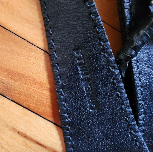 Green Hills leather over the shoulder purse - Picture 5 of 6